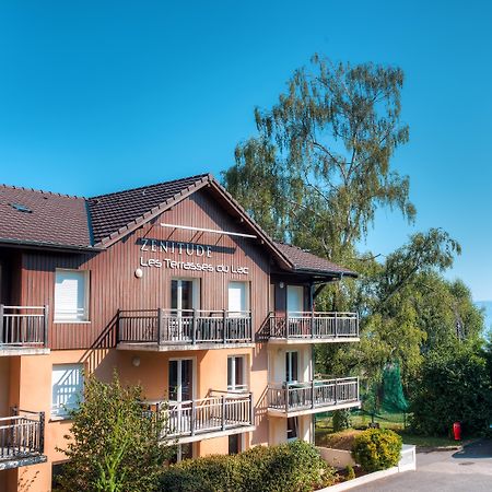 Zenitude Hôtel-Résidences Les Terrasses du Lac Évian-les-Bains Exterior foto