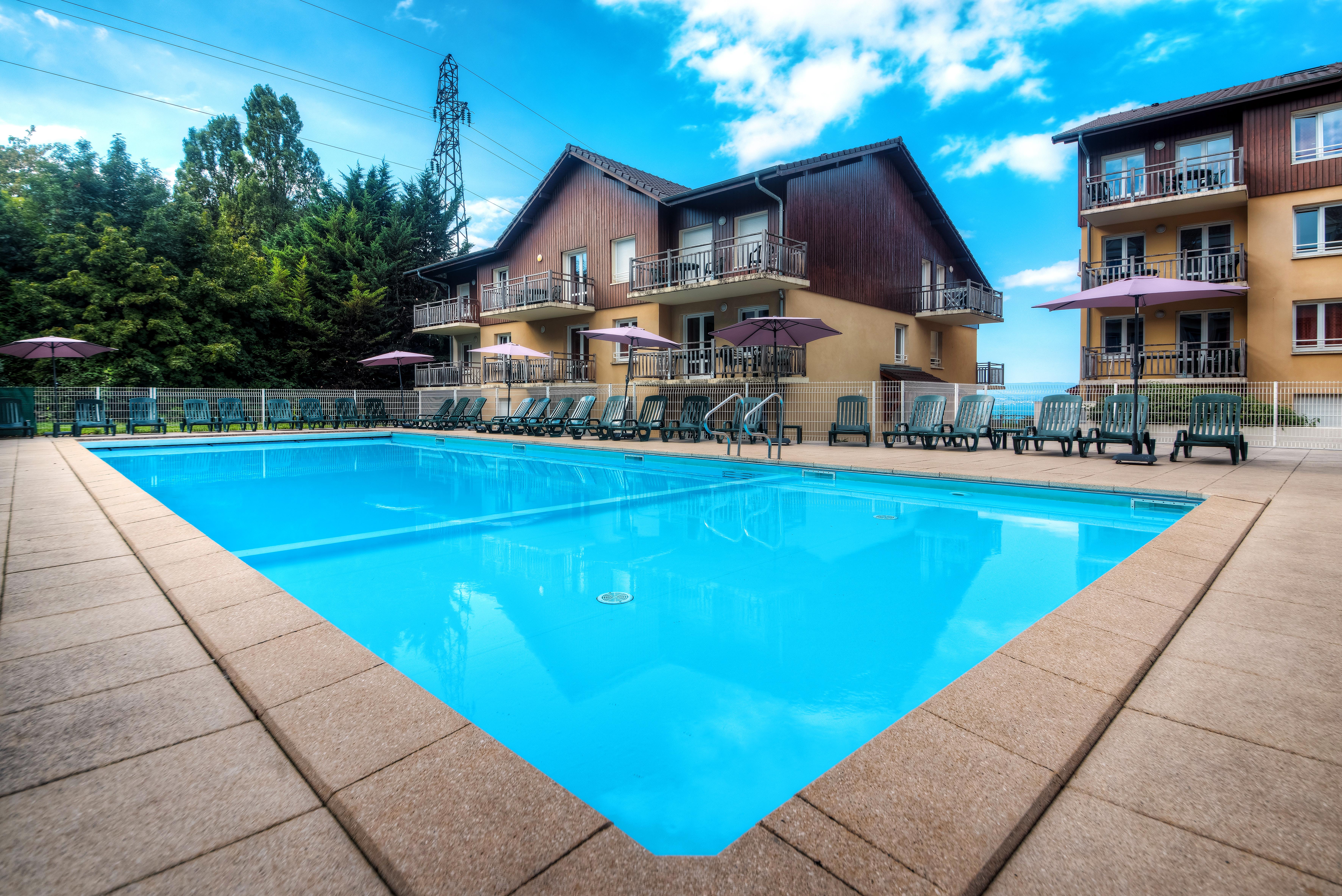 Zenitude Hôtel-Résidences Les Terrasses du Lac Évian-les-Bains Exterior foto