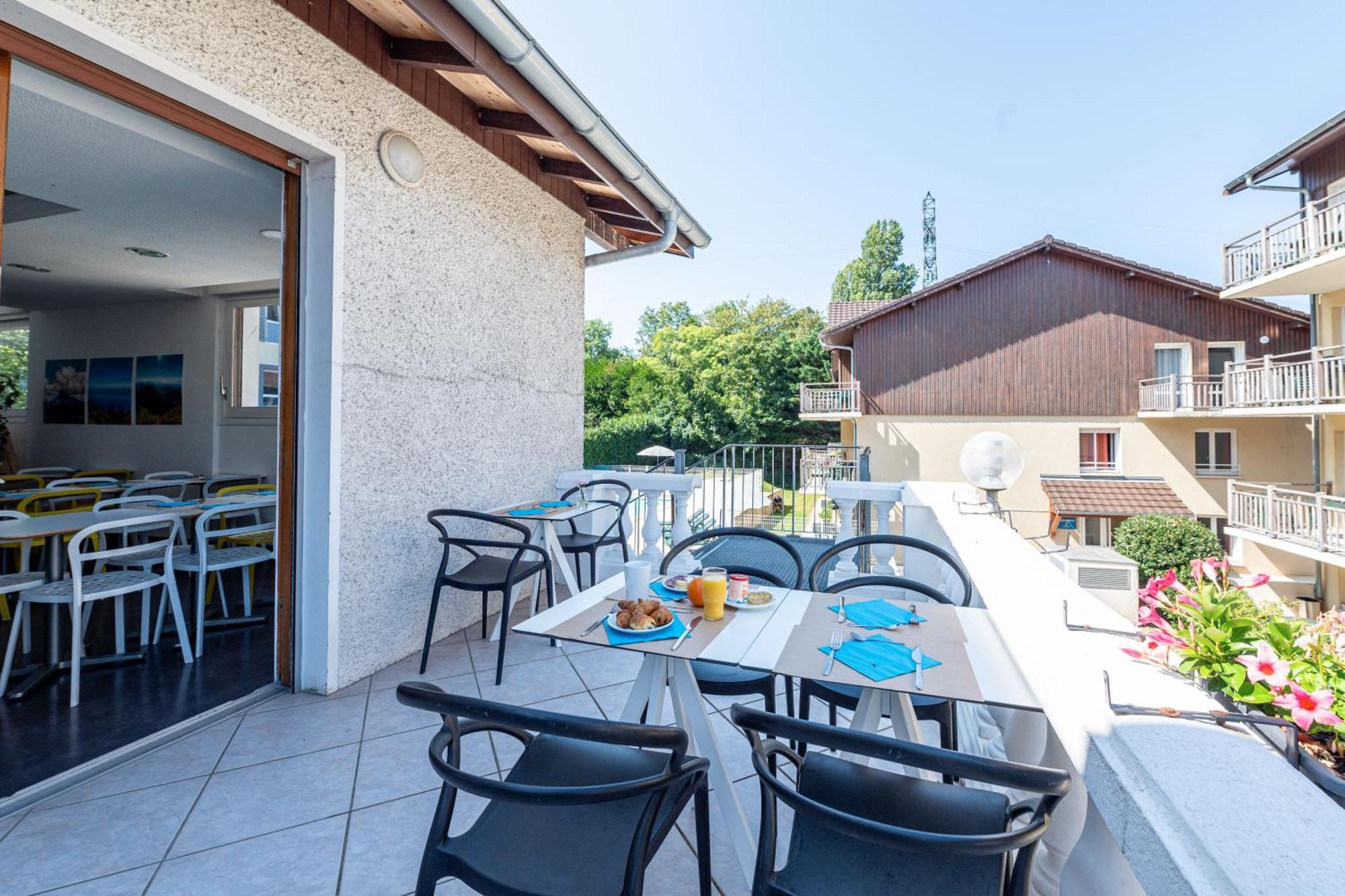 Zenitude Hôtel-Résidences Les Terrasses du Lac Évian-les-Bains Exterior foto